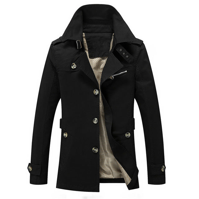 Men's jackets trench outlet coat