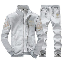 Load image into Gallery viewer, LBL Sportswear Tracksuit Men Spring Autumn Mens Track Suits 2019 Two PCS Sweat Suit Zipper Jacket+Sweatpants Male Brand Clothing