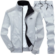 Load image into Gallery viewer, LBL Sportswear Tracksuit Men Spring Autumn Mens Track Suits 2019 Two PCS Sweat Suit Zipper Jacket+Sweatpants Male Brand Clothing